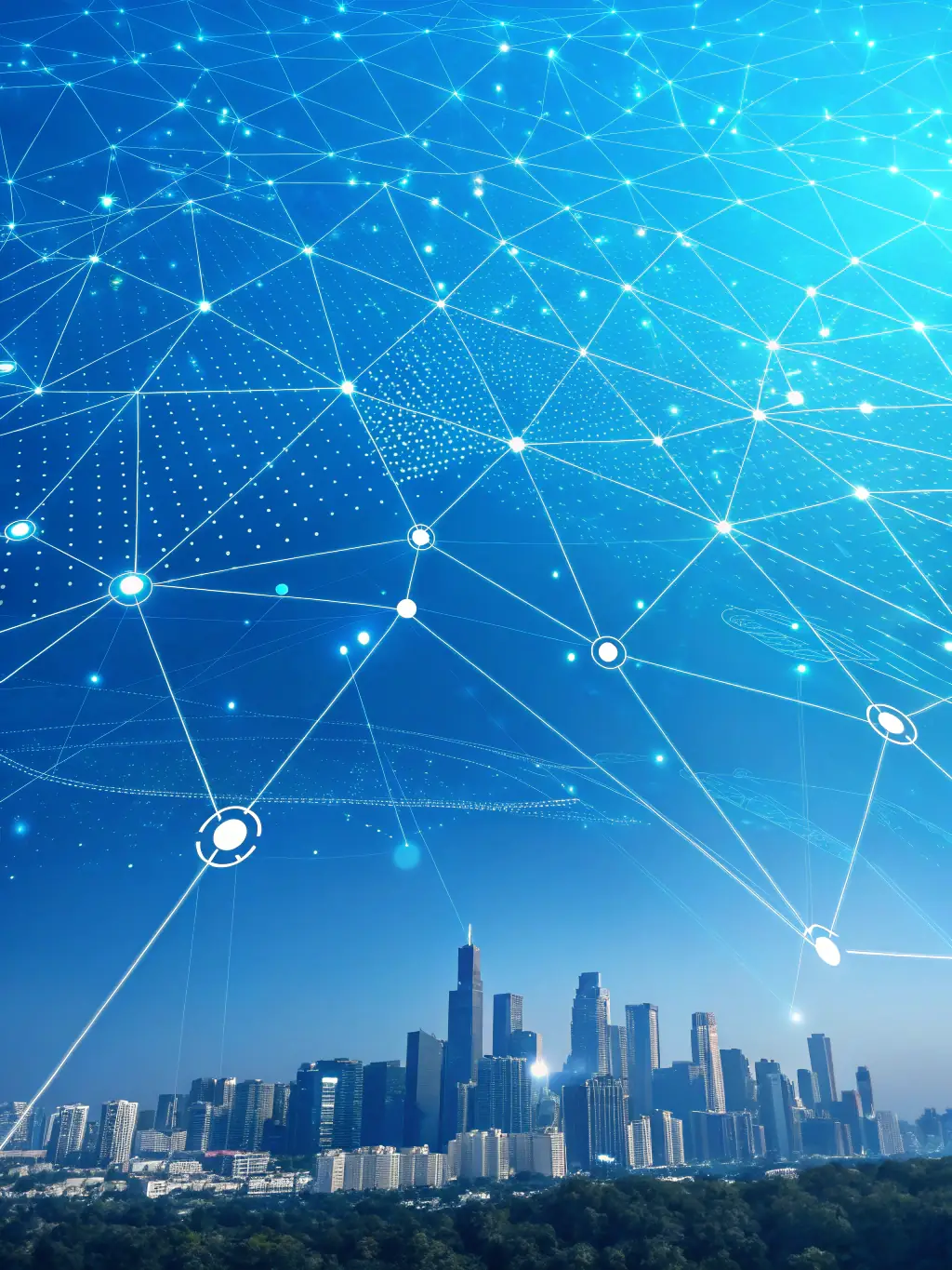 An image representing interdisciplinary collaboration, such as a diverse team working on a complex project or a visual representation of data integration across fields.